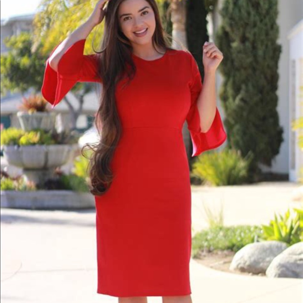 Cute red dress!!